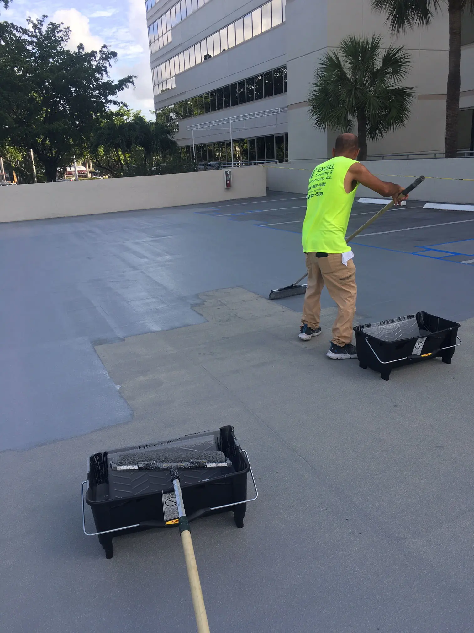 Garage waterproofing